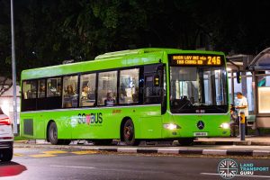 Bus 246 - SMRT Mercedes-Benz OC500LE (SMB40U)