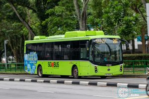 Bus 261 - SBS Transit BYD K9 (Gemilang) (SG3063L)