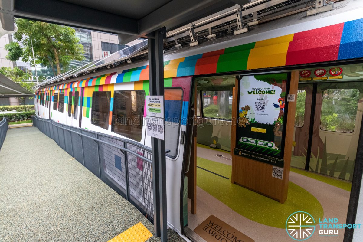 CDL EcoTrain: Former C751B MRT Train transforms into Sustainability ...