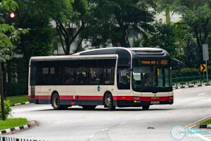 Bus 801 - Tower Transit MAN A22 (SMB1330B)