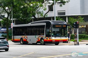 Bus 801 - Tower Transit MAN A22 (SMB1517E)