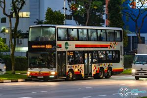 Bus 861B - Tower Transit MAN A95 (SG5746L)