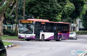 Bus 21X - SBS Transit Mercedes-Benz Citaro (SBS6726B)