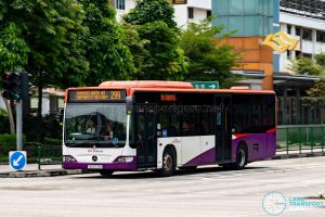 Bus 299 - SBS Transit Mercedes-Benz Citaro (SBS6732H)