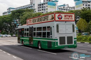 NTWU Coffee Bus: SBS Transit Scania K230UB (PD1545C)