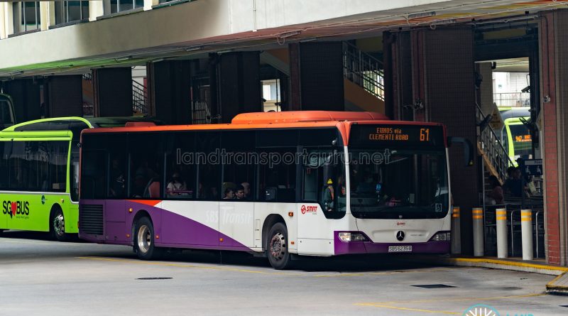 Bus 61 - SMRT Buses Mercedes-Benz Citaro (SBS6235B)