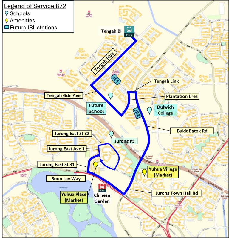 Tower Transit Bus Service 872 | Land Transport Guru