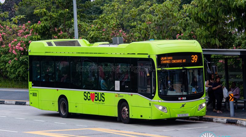 Bus 39 - SBS Transit Volvo B5LH (SG3026U)