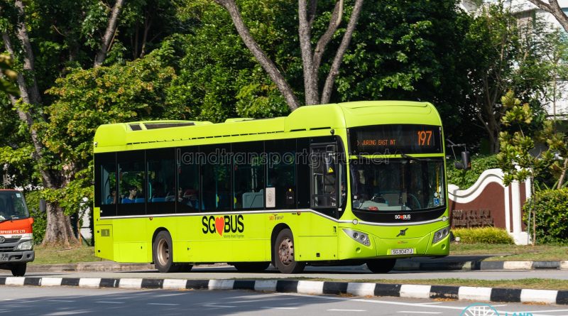 Bus 197 - SBS Transit Volvo B5LH (SG3047J)