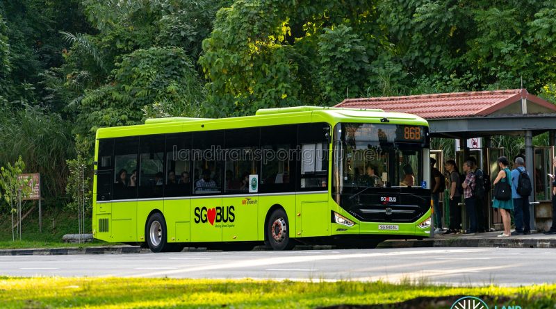 Bus 86B - SBS Transit Zhongtong N12 (SG3404L)