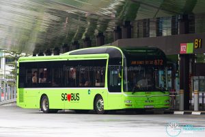 Bus 872 - Tower Transit MAN A22 (SG1740D)