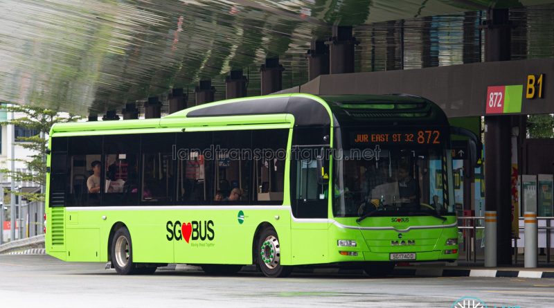 Bus 872 - Tower Transit MAN A22 (SG1740D)