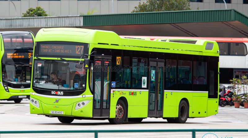 Bus 127 - SBS Transit Volvo B5LH (SG3049D)