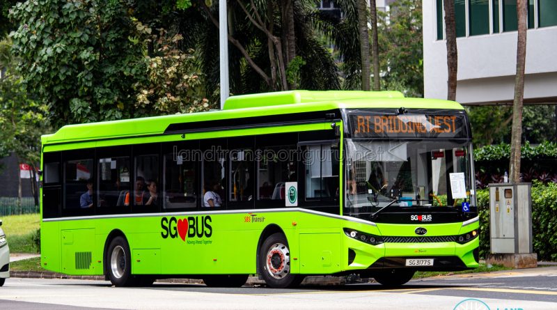 LRT Bridging West - SBS Transit BYD BC12A04 (SG3177S)