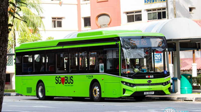 Bus 15 - Go-Ahead BYD BC12A04 (SG3241P)