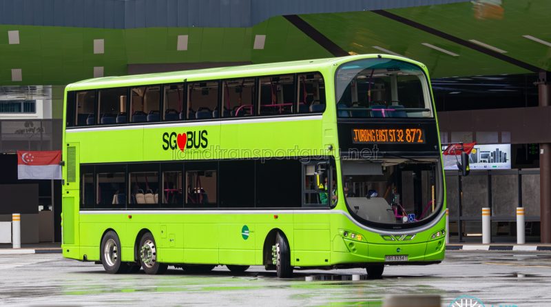 Bus 872 - Tower Transit Volvo B9TL Wright (SBS3334T)