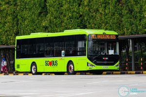 NEL Bridging Bus - SBS Transit Zhongtong N12 (SG3453U)