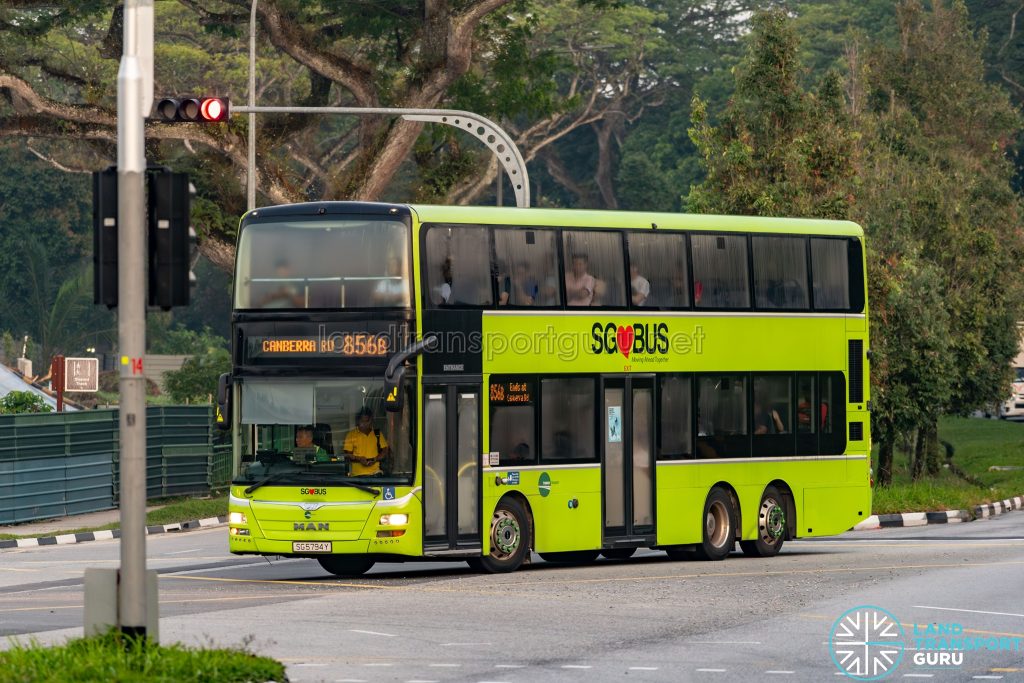 Bus 856B - Tower Transit MAN A95 (SG5794Y)