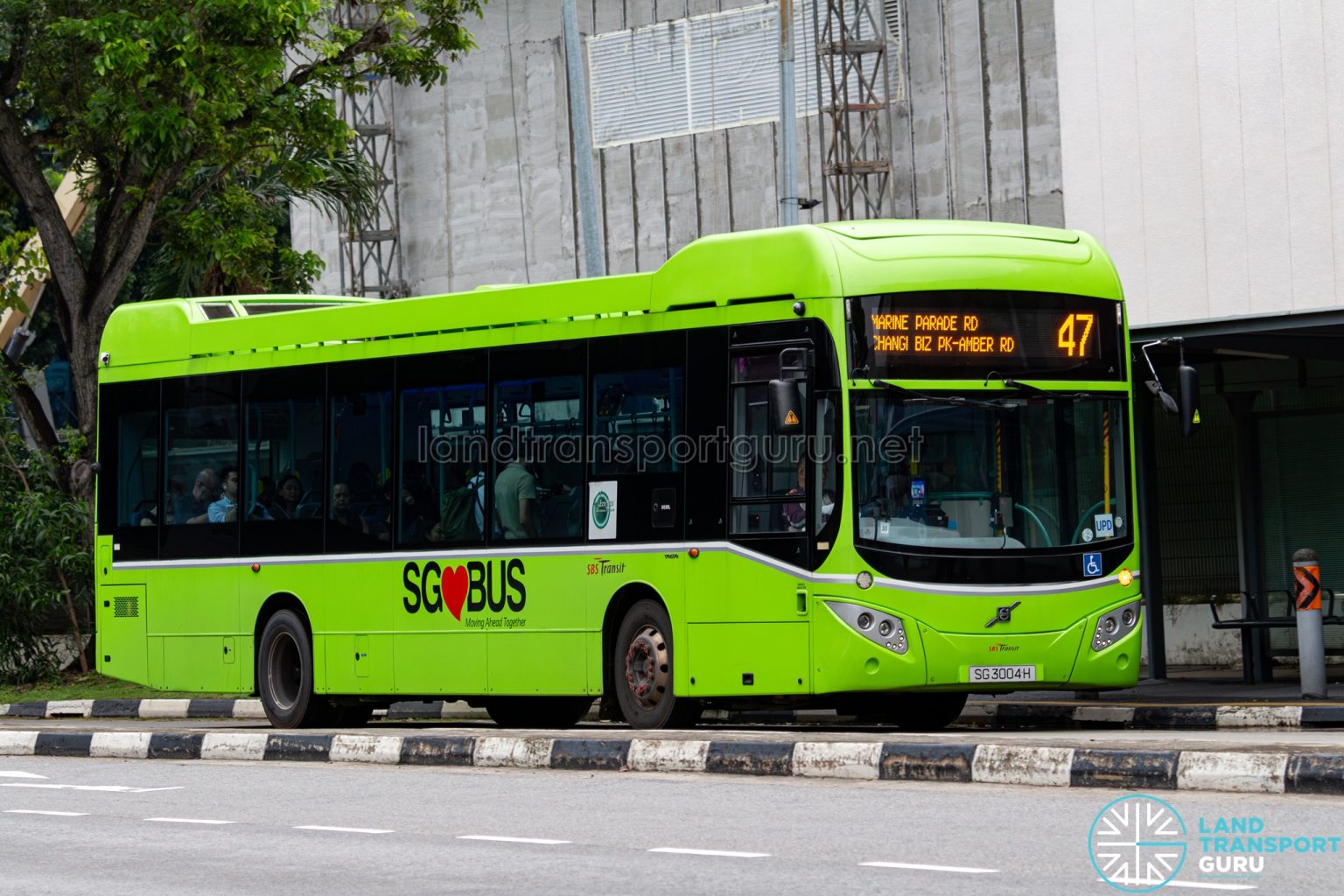 Bus 47 – SBS Transit Volvo B5LH (SG3004H) | Land Transport Guru