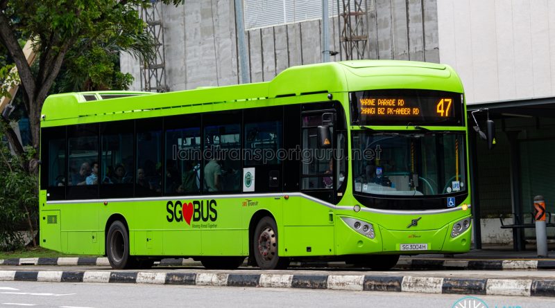 Bus 47 - SBS Transit Volvo B5LH (SG3004H)