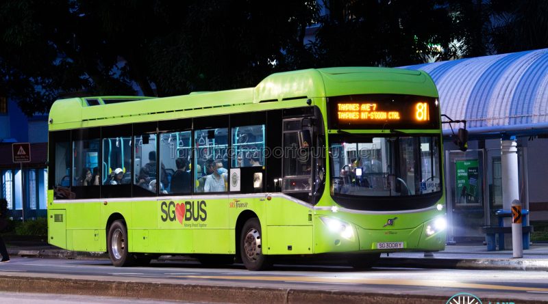 Bus 81 - SBS Transit Volvo B5LH (SG3008Y)