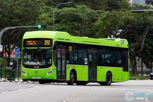 Bus 292 - SBS Transit Volvo B5LH (SG3027Y)
