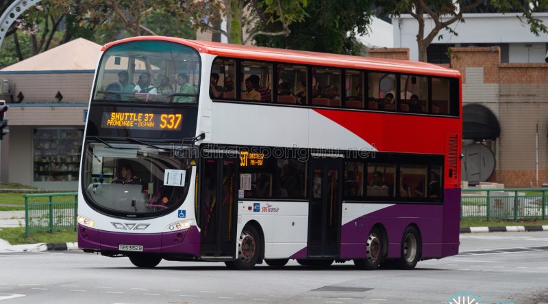 Shuttle 37 - SBS Transit Volvo B9TL Wright (SBS3152B)