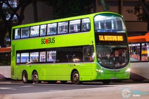 EWL Bridging Bus - Go-Ahead Volvo B9TL Wright (SBS3318R)