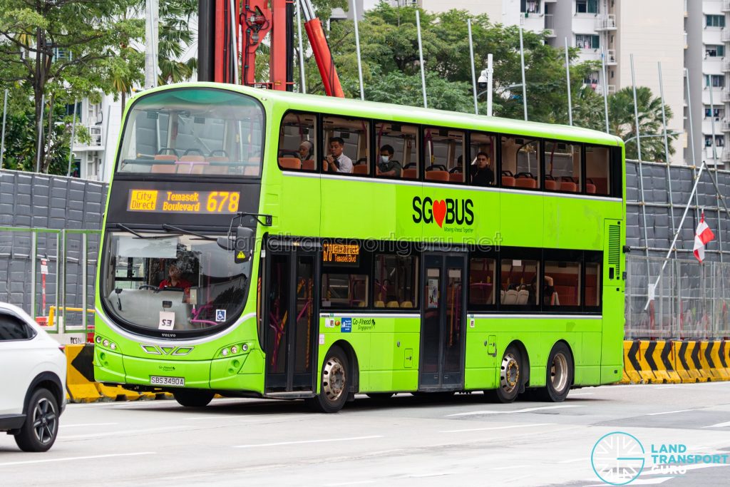 Bus 678 - Go-Ahead Volvo B9TL Wright (SBS3490A)