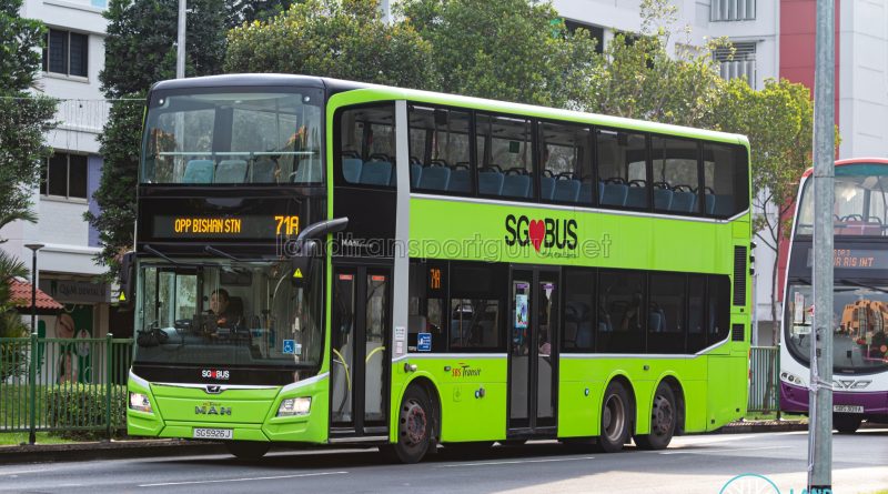 Bus 71A - SBS Transit MAN A95 (SG5926J)