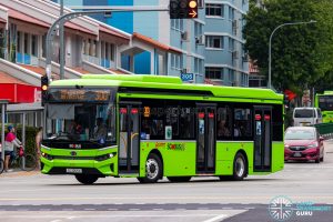 Bus 300 - SMRT Buses BYD BC12A04 (SG3255A)