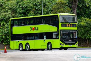 Bus 941 - Tower Transit Zhongtong N12D (SG4014Y)