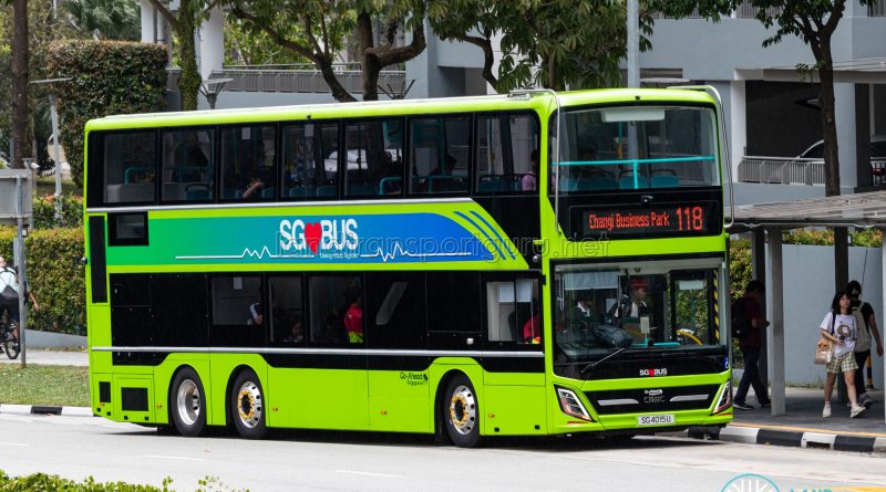 Bus 118 - Go-Ahead CRRC eD12 (SG4015U)