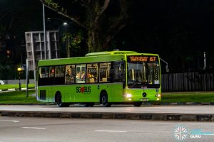 Bus 167 - Tower Transit Mercedes-Benz OC500LE (SMB51M)