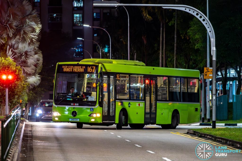 Bus 167 - Tower Transit Mercedes-Benz OC500LE (SMB51M)