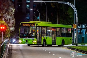 Bus 167 - Tower Transit Mercedes-Benz OC500LE (SMB51M)