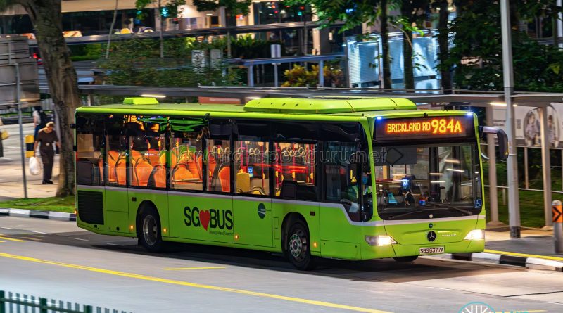 Bus 984A - Tower Transit Mercedes-Benz Citaro (SBS6377A)
