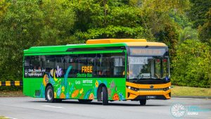 Sentosa-Harbourfront Free Shuttle - Tower Transit BYD BC12A04 (PD3281A)