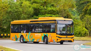 Sentosa Bus B - Tower Transit BYD BC12A04 (PD3306M)