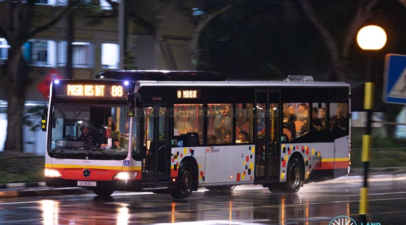 Bus 88 - SBS Transit Mercedes-Benz Citaro (SG1692J)