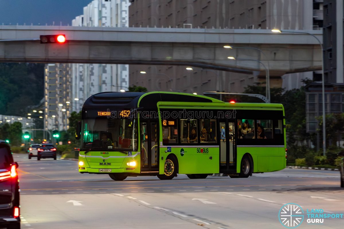 Tower Transit Bus Service 452 | Land Transport Guru