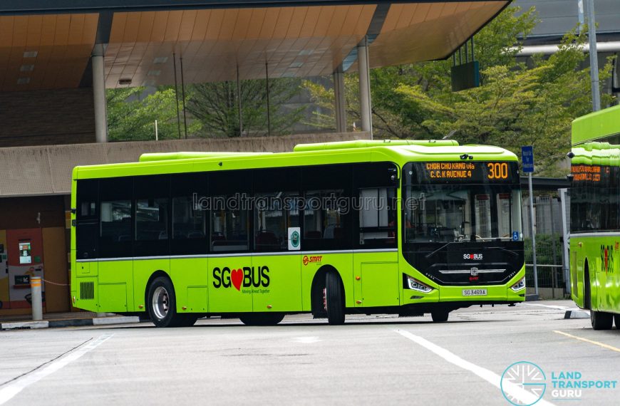 SMRT Zhongtong e-buses grounded on 28 January 2026