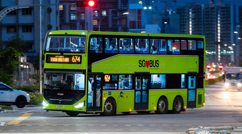 Bus 674 - Tower Transit Zhongtong N12D (SG4014Y)
