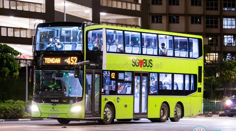 Bus 452 - Tower Transit MAN A95 (SG6231Z)