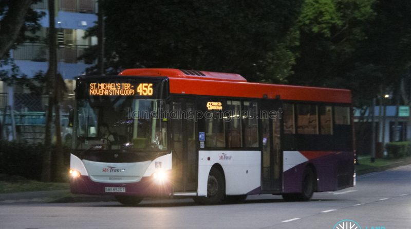 Bus 456 - SBS Transit Scania K230UB (SBS8920T)