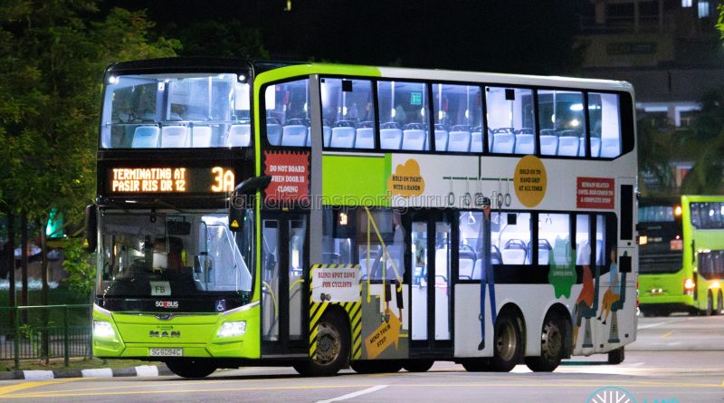 Bus 3A - Go-Ahead MAN A95 (SG6094C)