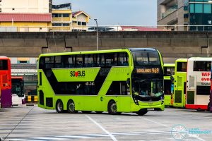 Bus 969 - Tower Transit Alexander Dennis Enviro500 3-door (SG6381Z)