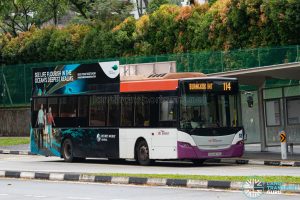 Bus 114 - SBS Transit Scania K230UB (SBS8673G)