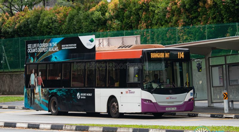 Bus 114 - SBS Transit Scania K230UB (SBS8673G)