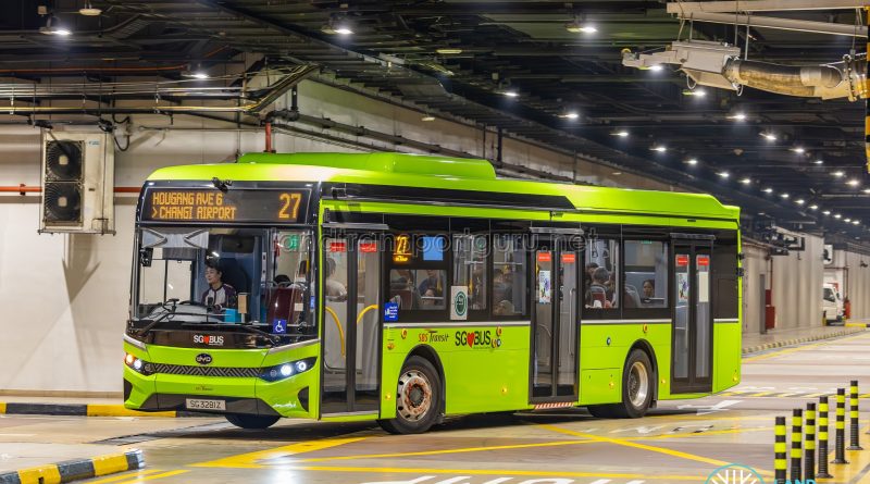 Bus 27 - SBS Transit BYD BC12A04 (SG3281Z)